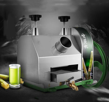 جودة  Manual Sugar Cane Squeezer Stainless Steel Hand Operated Sugarcane Juice Machine مصنع