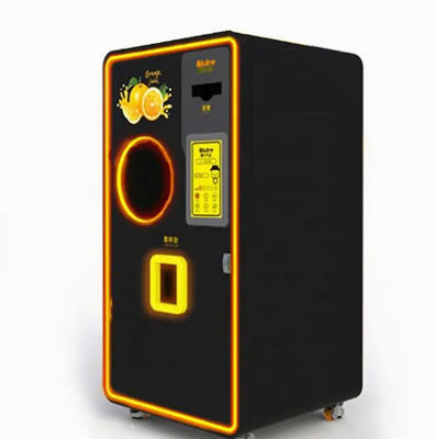 آلة بيع عصير الفاكهة السوق السوداء 800W لبرتقال التفاح