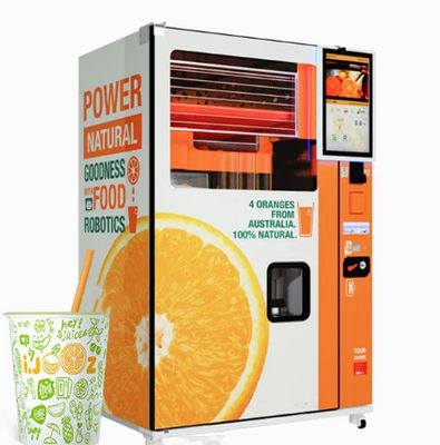 عصير الطعام آلة البيع الذاتي التلقائي صانع عصير البرتقال 1100W التجارية