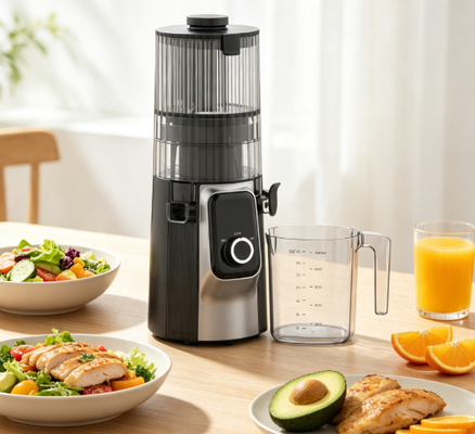 عصير HJ102C الذكي الطازج بطيئ التضغغط