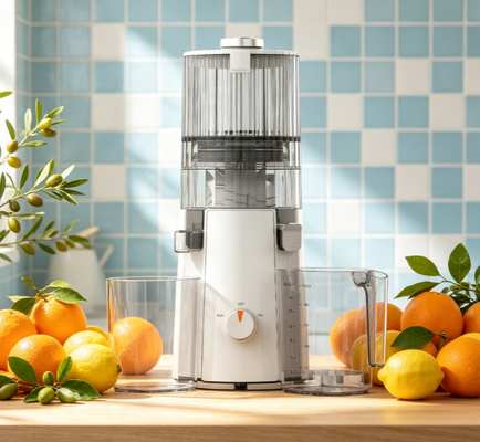 طازج Smart HJ102A Cold Press Slow Juicer Machine مخرج الفاكهة بالكامل مع محرك DC 200W