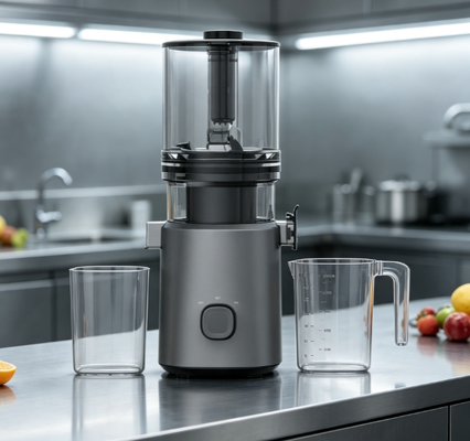 طازج سمارت HJ303 العصير بطيء التضغيس العريض     155mm المزلق، 2400ml هوبر، 200W المحرك