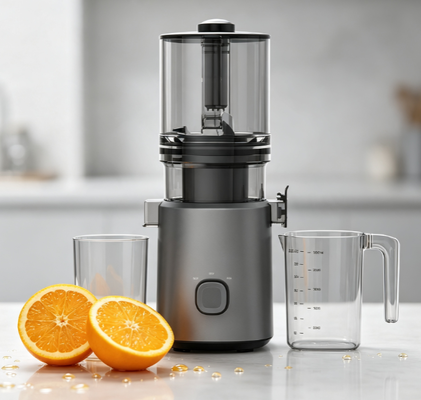 طازج سمارت HJ303 العصير بطيء التضغيس العريض     155mm المزلق، 2400ml هوبر، 200W المحرك