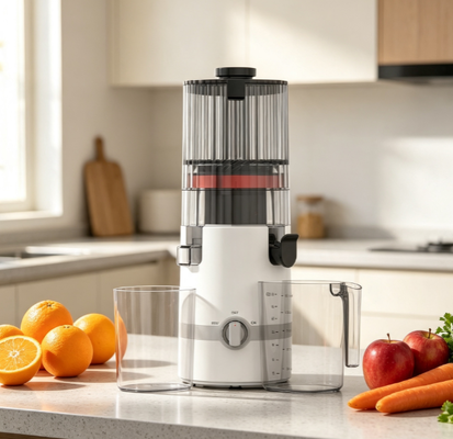 عصارة بطيئة ذكية متعددة الاستخدامات Fresh Smart HJ102B - للفواكه والخضروات والعصائر المثلجة وصانعة الآيس كريم